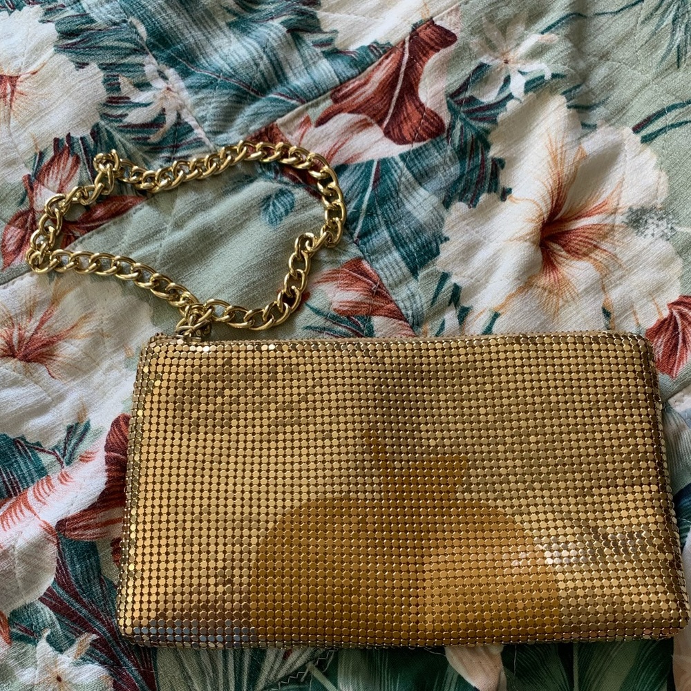DKNY Gold Apple Wristlet